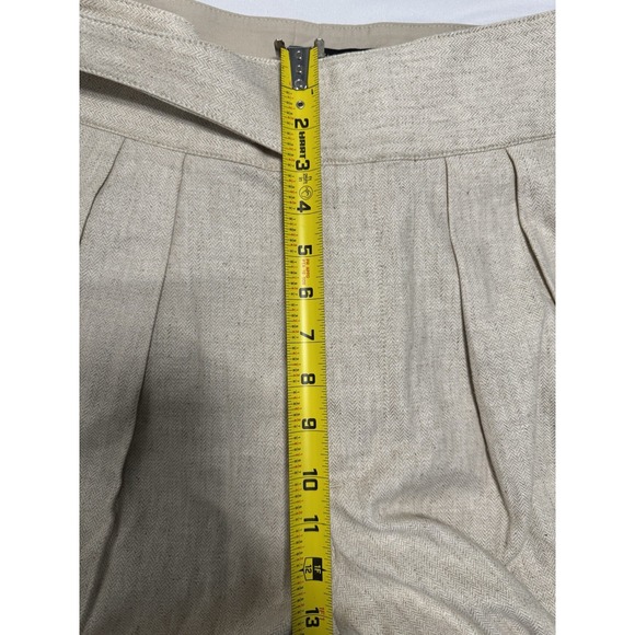NWT Banana Republic Beige Herringbone Linen Cotton Seafarer Pants Women's Size 8 - Picture 8 of 8